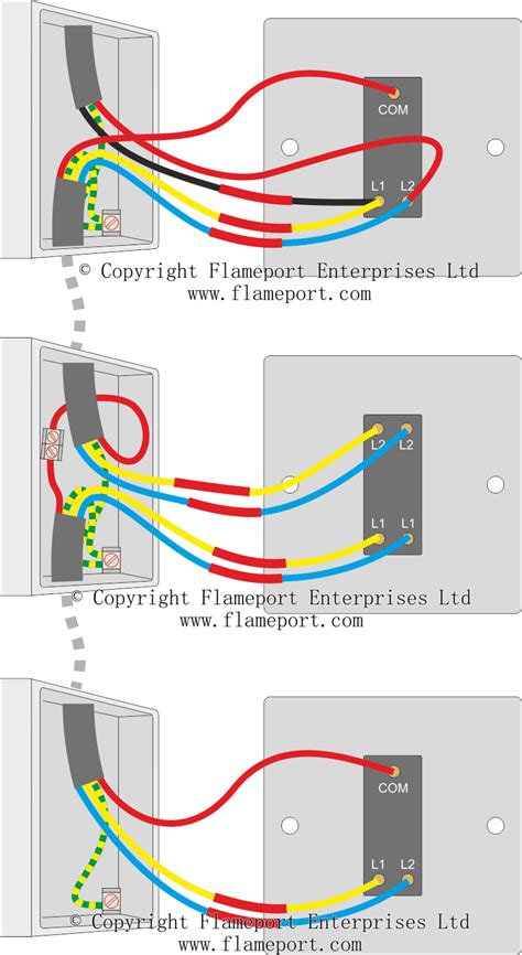 pull cord light switch diagram